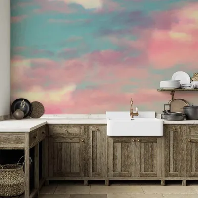 Produktbild von Vlies Fototapete - Fire Clouds 300x210 cm Landschaften f-C-0488-a-a