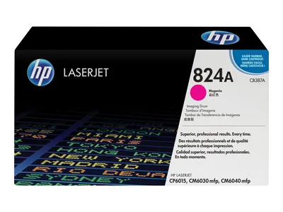 Produktbild von HP 824A Magenta LaserJet Image Drum, 35000 Seiten, Laser, Schwarz, 603 x 168 x 327 mm, 2.85 kg, 603 x 168 x 327 mm