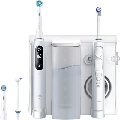 Produktbild von Oral-B Center OxyJet Reinigungssystem - Munddusche + Oral-B iO6