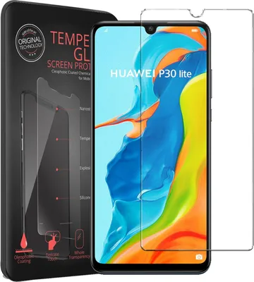 Produktbild von 2x Panzerglas für Huawei P30 Lite Glas Folie Displayschutz Schutzfolie