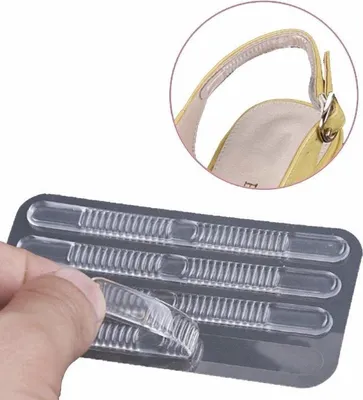 Produktbild von CHPN – Fersenschutz – Fersenschmerzen – Fersenschutz – Fersenpolster – 2 Paar – Transparent – Einheitsgröße – Slingback-Schuh