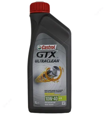 Produktbild von CASTROL GTX Ultraclean A/B für 10W-40 1 Liter Motoröl Motorenöl Teilsynthetisch 9.55535-D2 9.55535-G2 226.5 229.3 RN0700 RN0710 501 01 505 00 Öl