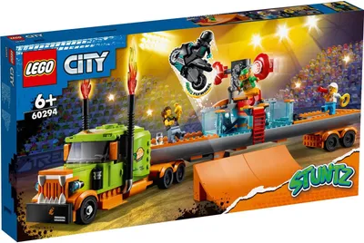 Zdjęcie produktu dla LEGO City Ciężarówka kaskaderska, Zestaw do budowania, 6 lat(a), Plastik, 420 szt., 960 g