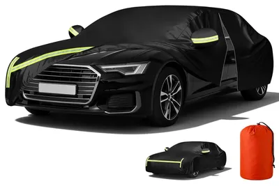 Productafbeelding van All-weather autohoes met zijflap en katoenvoering