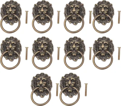 Produktbild von 10pcs Möbelhandles Vintage Special Animal Head Form Knöpfe für Schubladen Schmuckschachtel