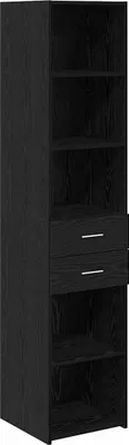 Immagine prodotto di Credenza Rovere Nero 40 x 42,5 x 185 cm Legno multistrato