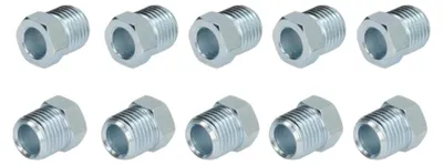 Produktbild von 10x Bremsleitung Überwurfschraube Verbinder Endstück Endkappe Bremse 8mm 1/2"x20