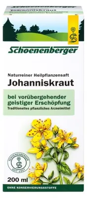 Produktbild von Schoenenberger Johanniskraut naturreiner Heilpflanzensaft, 200 ml Lösung