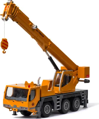 Obrázok produktu pre 1:50 Kolesové Crane Zliatinové auto Model Simulate Engineering Toy dekorácia žltá