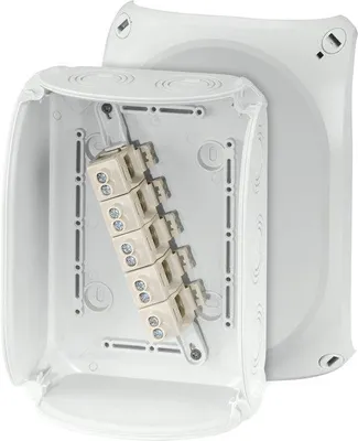 Produktbild von Hensel Kabelabzweigkasten KF 1610 G 2,5-10qmm 3ph. 16qmm 1ph. 5pol. Klemme