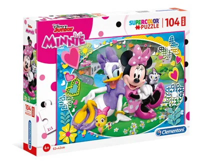 Image de Clementoni puzzle 104 maxi Minnie Happy Helpers 23708