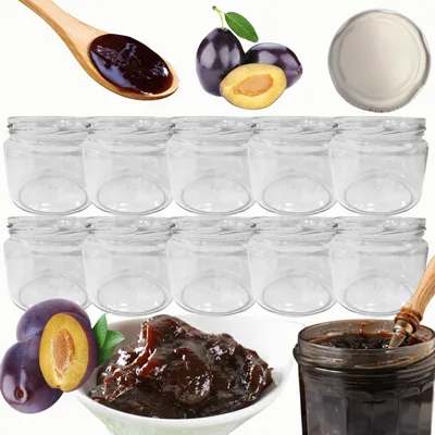 Produktbild von Wamar-Sosenka 330ml Einmachgläser 10 Stück Vorrat