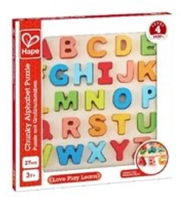 Produktbild von Puzzle mit Großbuchstaben / 27 Teile