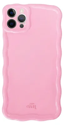 Produktbild von Glossy Wavy Hülle Bubble Blush  - Kompatibel mit iPhone 12 Pro