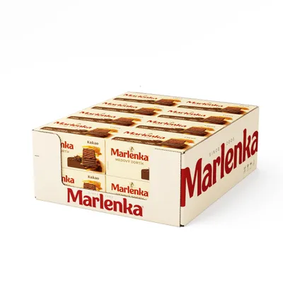 Obrázek produktu pro MARLENKA® Medový dortík s kakaem 16 x 100 g