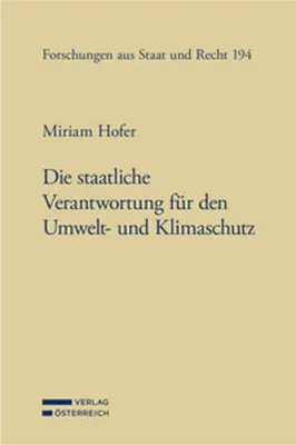 Immagine prodotto di Die staatliche Verantwortung für den Umwelt- und Klimaschutz