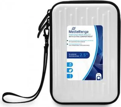 Immagine prodotto di MediaRange BOX996 MediaRange Festplattentasche für externe 2.5 Lausfwerke weiß