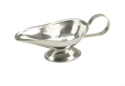 Image de Saucière professionnelle sur pied en acier inoxydable 150 ml