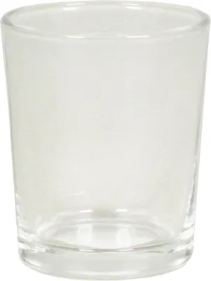 Produktbild von INNA-Glas Teelichthalter Glas Mali, transparent, 6,5 cm, Ø 5,5 cm - Teelichtglas