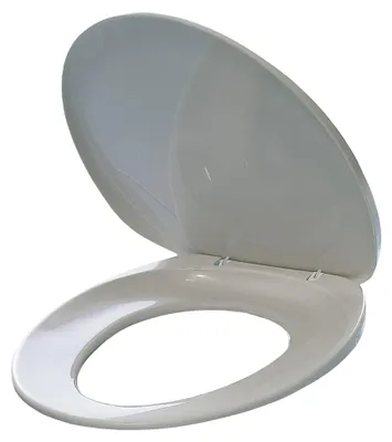 Produktbild von Toilettensitz aus Kunststoff, weiß