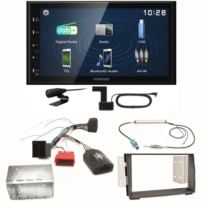 Produktbild von Kenwood DMX129DAB DAB+ Bluetooth USB Einbauset für Kia Venga