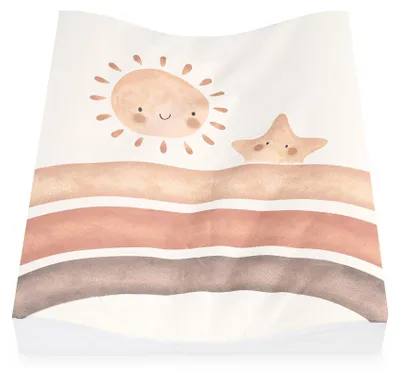 Produktbild von Julius Zöllner Wickelmulde Wickelauflage Wave Folie Sunrise 50x65 cm