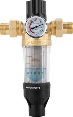 Produktbild von Spin-Down-Sedimentfilter, 40μm Filtrationsgenauigkeit, rohrmontiertes System, GOLD