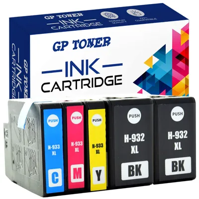 Zdjęcie produktu dla 5x TUSZ do HP GP-H933XL CMYKK