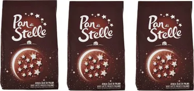 Produktbild von 3x Mulino Bianco Kekse 'Pan di Stelle', 350 g