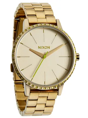Produktbild von Nixon  The  Kensington  A099-1900-00  All  Gold  Neon  Yellow  Damen  Armbanduhr