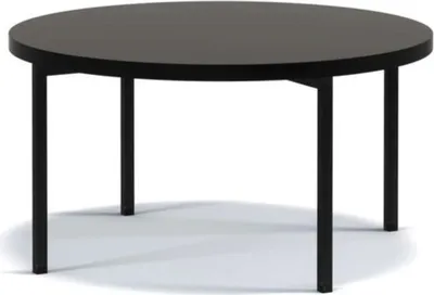 Produktbild von Runder Couchtisch VILEM 2 – Schwarz glänzend