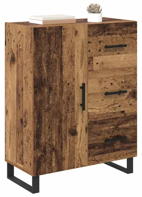 Zdjęcie produktu dla vidaXL Kredens z drewna odzyskanego 69,5 x 34 x 90 cm drewno kompozytowe i żelazo