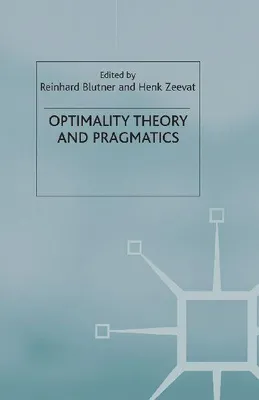 Produktbild von Optimality Theory and Pragmatics