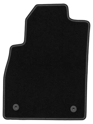 Produktbild von Fahrermatte Automatte Velours Schwarz für Opel Astra J 2009-2015