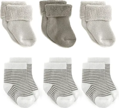 Produktbild von LaLoona Erstlingssocken 6er Pack Baby Söckchen, 3