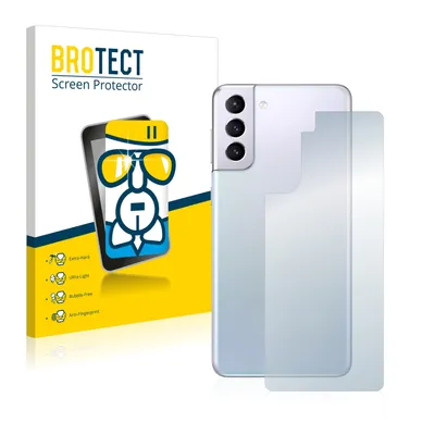 Produktbild von BROTECT Schutzglas für Samsung Galaxy S21 / 5G (Rückseite) Schutzfolie Panzer Folie Glas Display Schutz klar