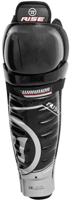 Produktbild von Warrior Senior Schutzausrüstung Rise Schienbeinschoner, Farbe:BK, Größe:14