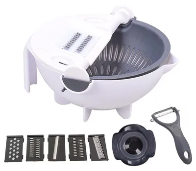 Produktbild von Multifunktionaler rotierender Gemüseschneider 3-in-1