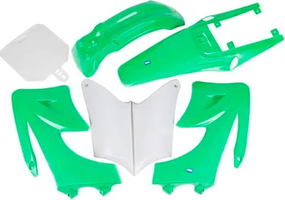 Produktbild von Verkleidungs SET Grün Typ 2  Dirt Bike Pit Bike Cross