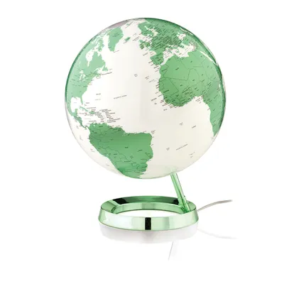 Produktbild von Atmosphere NR-0331F7N4-GB Globe Bright HOT Green 30cm Diameter Kunststof Voet Met Verlichting