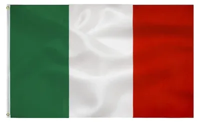 Produktbild von Italienische Flagge, 90 x 150 cm, aus Polyester mit Metallösen