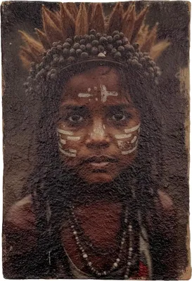 Produktbild von Wandbild Papiermache 60x90 „Spirit of Earth“
