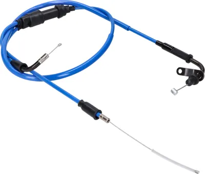Image de Câble de gaz complet Doppler PTFE rouge pour Rieju MRT, MRX, SMX, RRX, Tango, RS3