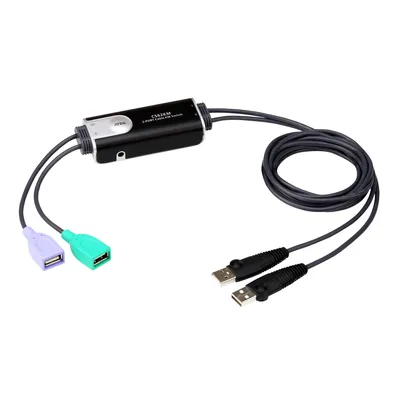 Immagine prodotto di ATEN CS62KM - Tastatur-/Mausschalter - 2 x USB - 1 lokaler Benutzer - Desktop