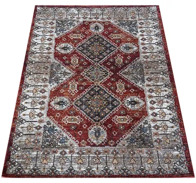 Image de Tapis SIENNA 03 Rouge 80 x 150 cm