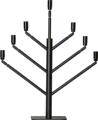 Produktbild von Star Trading 151-20, Leichte Dekorationsfigur, Schwarz, IP20, Schwarz, 7 Glühbirne(n), E14