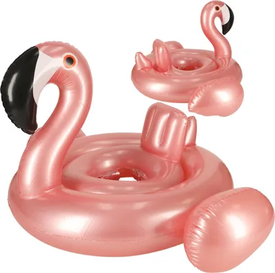 Produktbild von Aga Aufblasbarer Ring mit Sitz für Kinder Flamingo