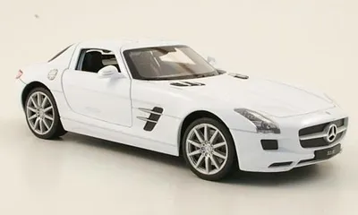 Produktbild von Welly 24025W Mercedes SLS AMG C197 weiß 1:24