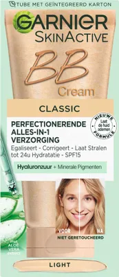 Produktbild von Garnier SkinActive BB Cream Classic Light 5-in-1 Pflege 50 ml - 1 Stück