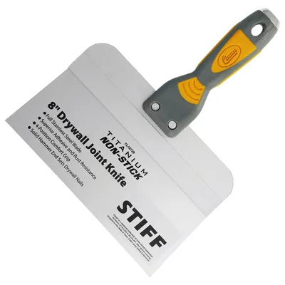 Produktbild von Clauss Spachtel 8" (20,3 cm) mit breiter Klinge in Profiqualität | Titanium Bond